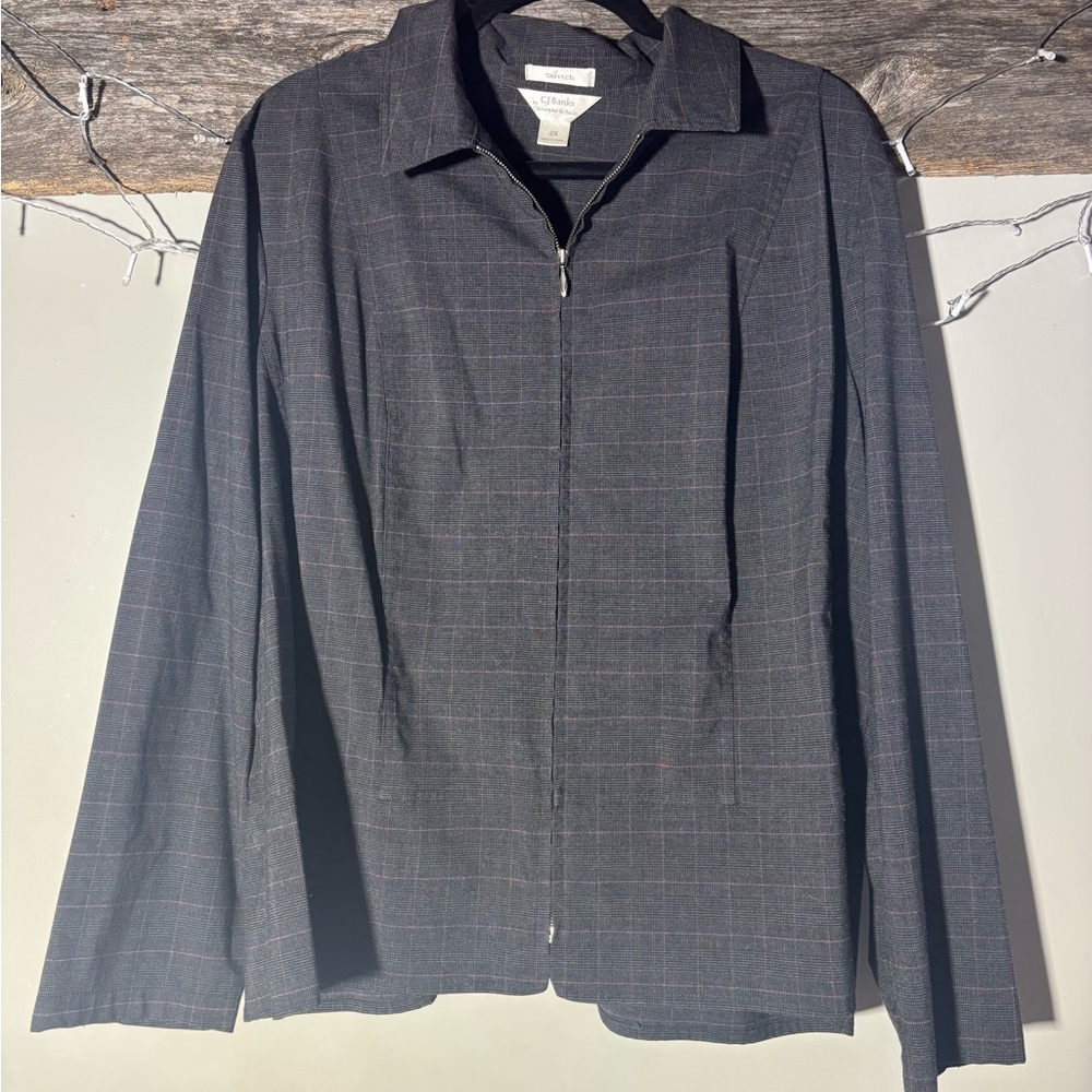 Women’s Plaid Jacket